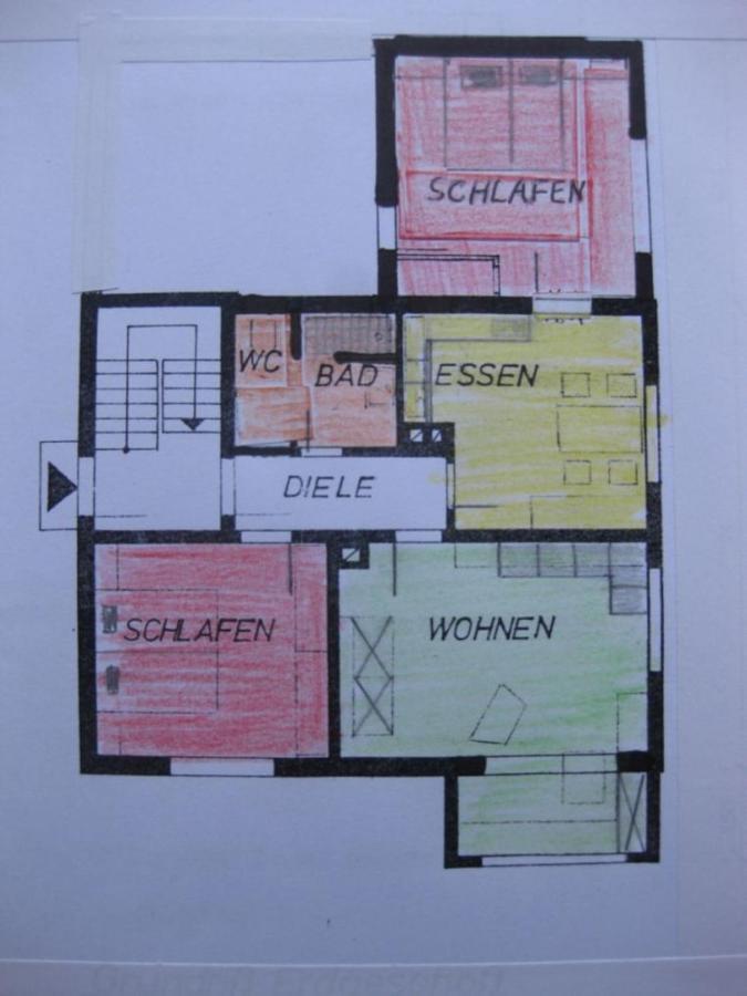 Ferienwohnung Richter 키르훈뎀 외부 사진
